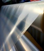 Пленка тепличная (белая), 150мкм, 3м/50м. Прозрачная (парниковая, полиэтиленовая)