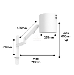 Витяжка для педикюру Keratex NailsX