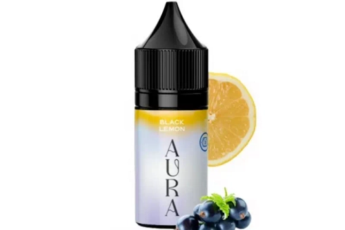Солевая Жидкость Aura Black Lemon 30ml (Аура Черный Лимон ) 30mg | 50mg