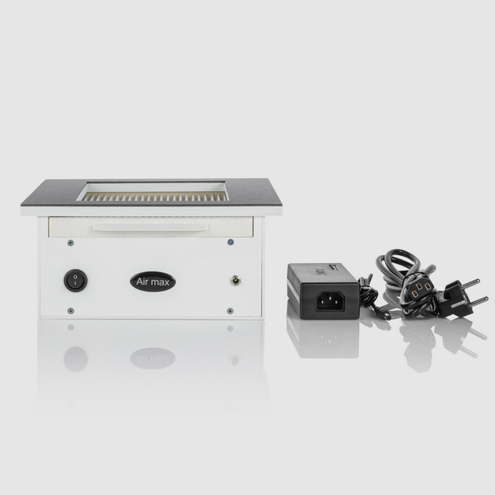 Встраиваемая вытяжка с фильтром Air Max VF12 Plus нержавейка белая