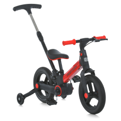 Дитячий велосипед-трансформер Profi Kids MB 1021 з батьківською ручкою