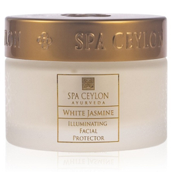 Крем-протектор із ефектом сяйва для сухої шкіри Білий жасмин 100 г, SPA Ceylon