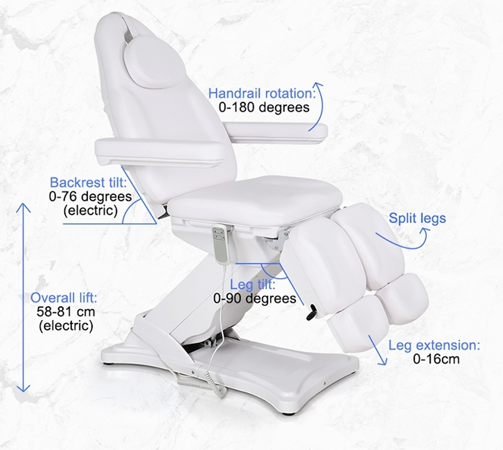 Педикюрне крісло 8184, (2 мотори)