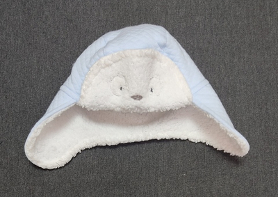 Шапочка "Совенятко", капітон, махра ТМ "Caramell"