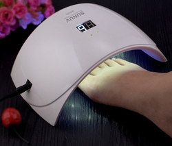 Лампа для манікюру LED + UV Sun 9s, 24Вт