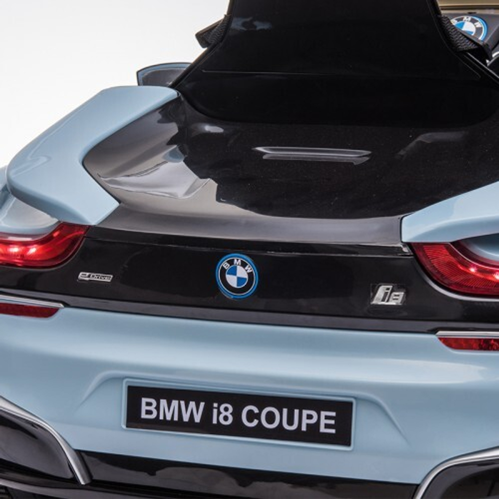 Детский электромобиль спорткар BMW i8 Coupe 50 W 2 мотора