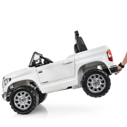 Детский двухместный электромобиль джип внедорожник Toyota Tundra Bambi JJ2266AEBLR