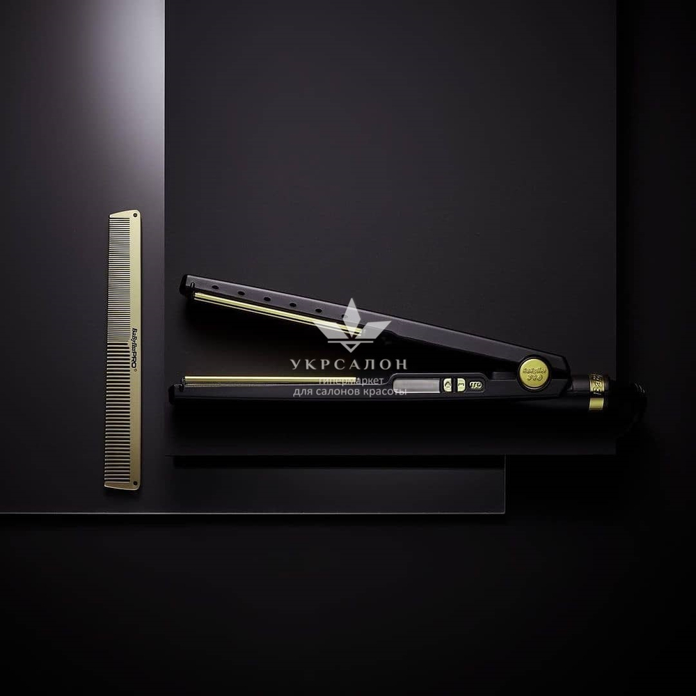 Выпрямитель для волос BaByliss Pro Black Titanium