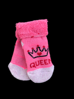 Шкарпетки "Queen", махра ТМ "Baby socks" (0-6 міс)