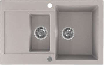 Кухонна мийка KERNAU KGS H 6080 1,5B1D NATURAL BEIGE