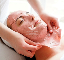 Альгінатна маска для обличчя Пелюстки квітів Floral leaves Peel-off Mask, Algomask