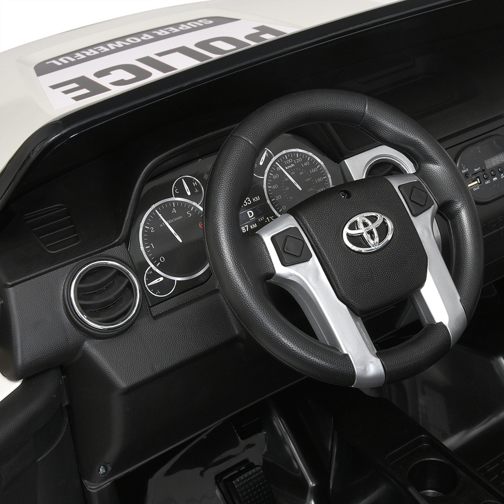 Детский двухместный электромобиль внедорожник Toyota Tundra 400W JJ2255EBLR
