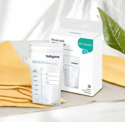 Пакети для зберігання грудного молока (20 шт) "Baby Ono"