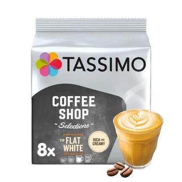 Капсули без упаковок Tassimo Flat White 16 шт