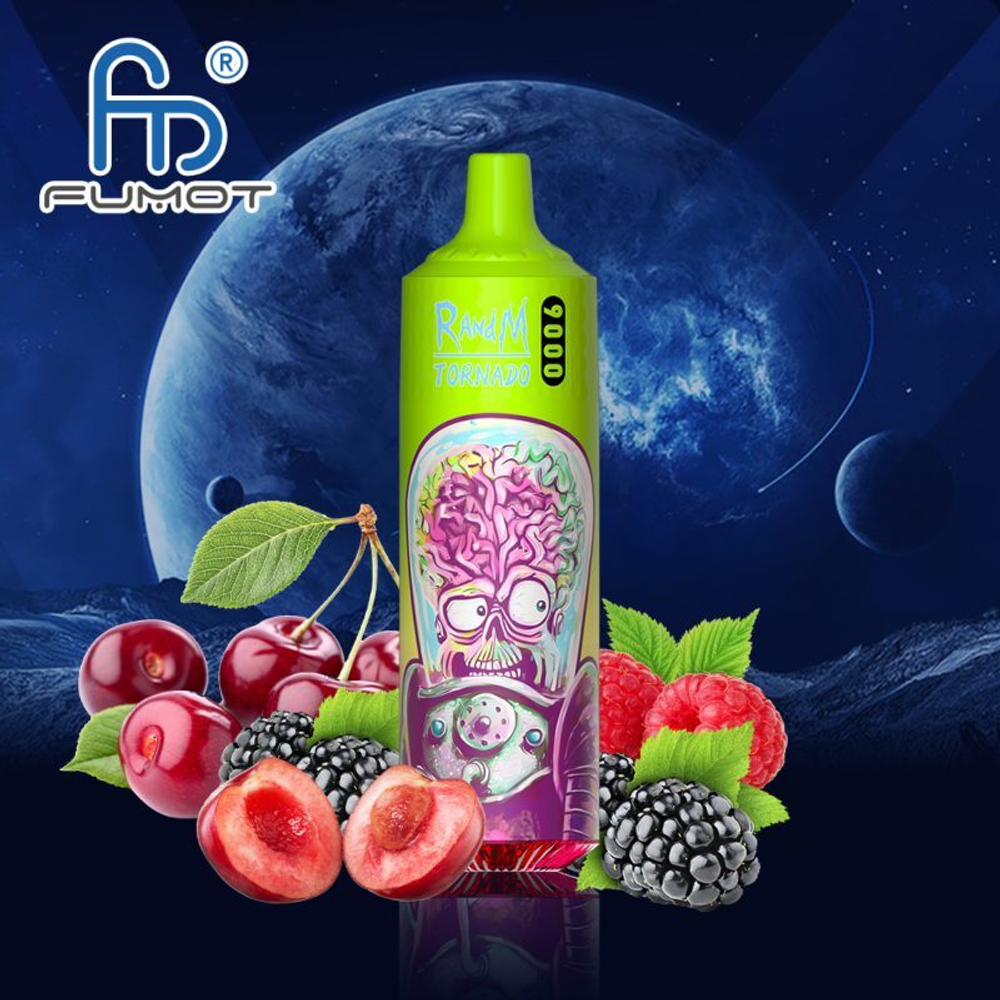 RandM Tornado 9000 Cherry Berry 5% nic