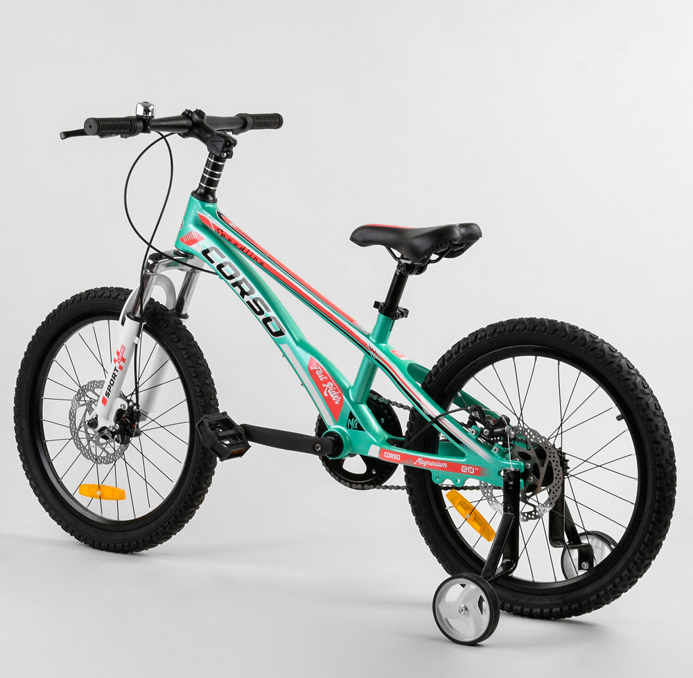 Детский спортивный велосипед 20 дюймов Corso Speedline магниевый