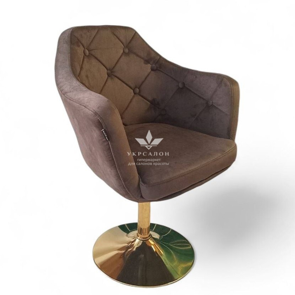 Стільчик майстра Leganza Velor gold
