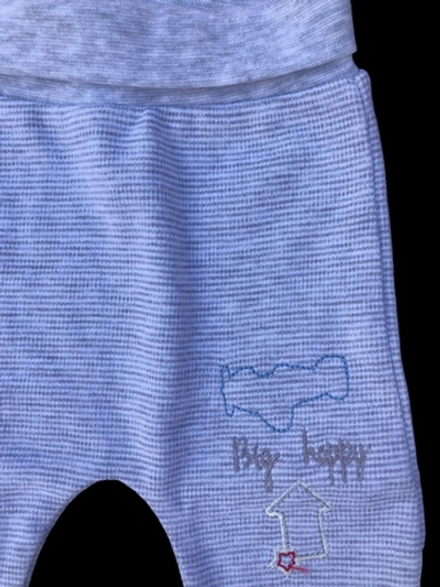 Комплект 2в1: боді з довгим рукавом, повзунки "Літачок", бавовна ТМ “Caramell” (56 см)