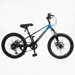 Детский спортивный велосипед 20 дюймов Corso Camaro магниевый, оборудование Shimano