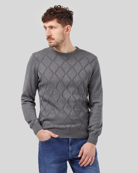 Джемпер чоловічий сірий (арт. 7662300405)