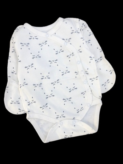 Боді з довгим рукавом, футер ТМ "UA" (62-68 см)