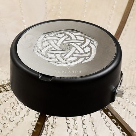 Витяжка манікюрна настільна Jacky Ring c HEPA фільтром, чорна