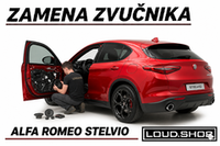 Komplet Zvučnika Alfa Romeo Stelvio