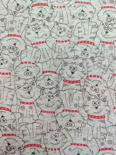 Сорочка для вагітних і годуючих мам "Котики", бавовна "Trico"