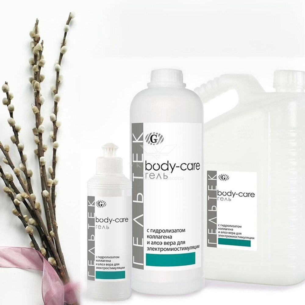 Гель з гидролизатом колагену і Aloe Vera для електростимуляції серії Body-Care, Гельтек