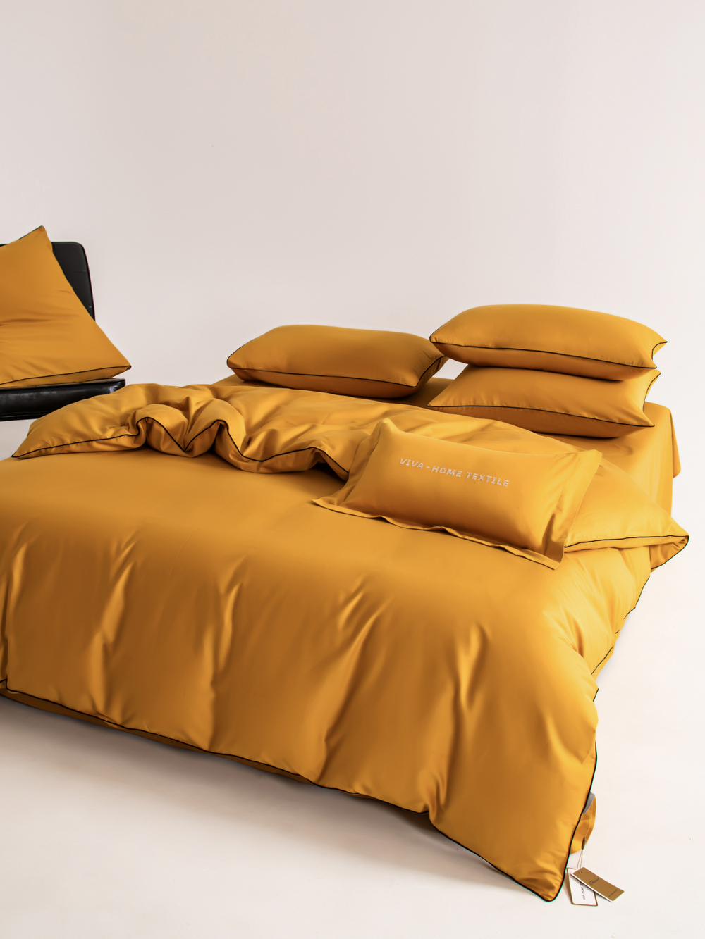Комплект постельного белья Однотонный Сатин Элитный OCE013