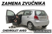 Komplet Zvučnika za Chevrolet Aveo