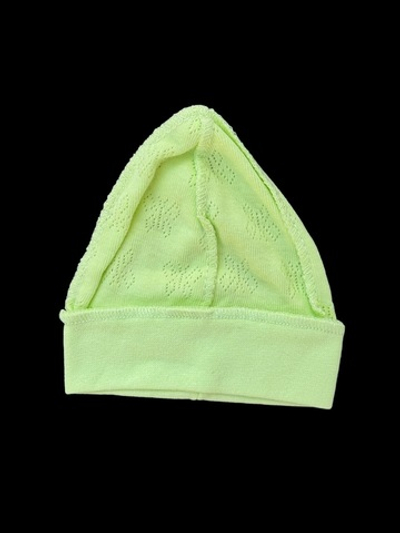 Шапочка, рібана ажур ТМ "Lari" (0-1 міс, 36 см)