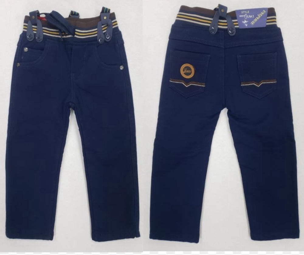 Штани “Jeans”, котон на хутрі ТМ "Merkiato"