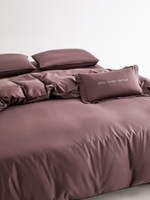 Комплект постельного белья Однотонный Сатин Элитный OCE007