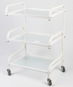 Косметологічний візок S3 білий