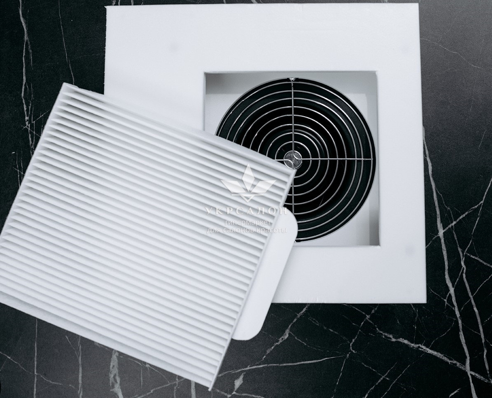 Вбудована витяжка з фільтром Air Max VF 10 Tornado, нержавіюча сталь