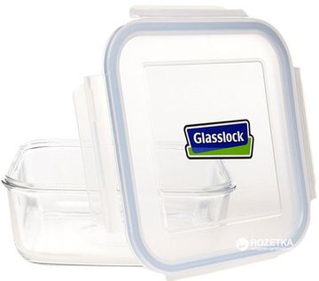 Харчовий контейнер квадратний Glasslock 2.6 л (MCSB-260)