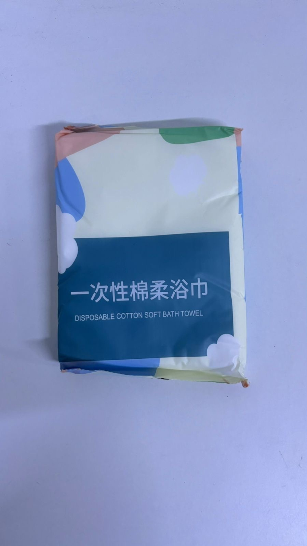 Одноразовое мягкое хлопковое полотенце 70*140см 1шт