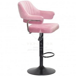 Стілець для візажу Jef velor black