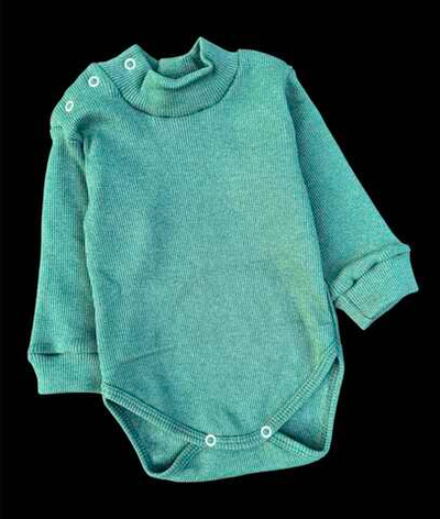 Боді-водолазка, рубчик з начосом ТМ "Пташка"