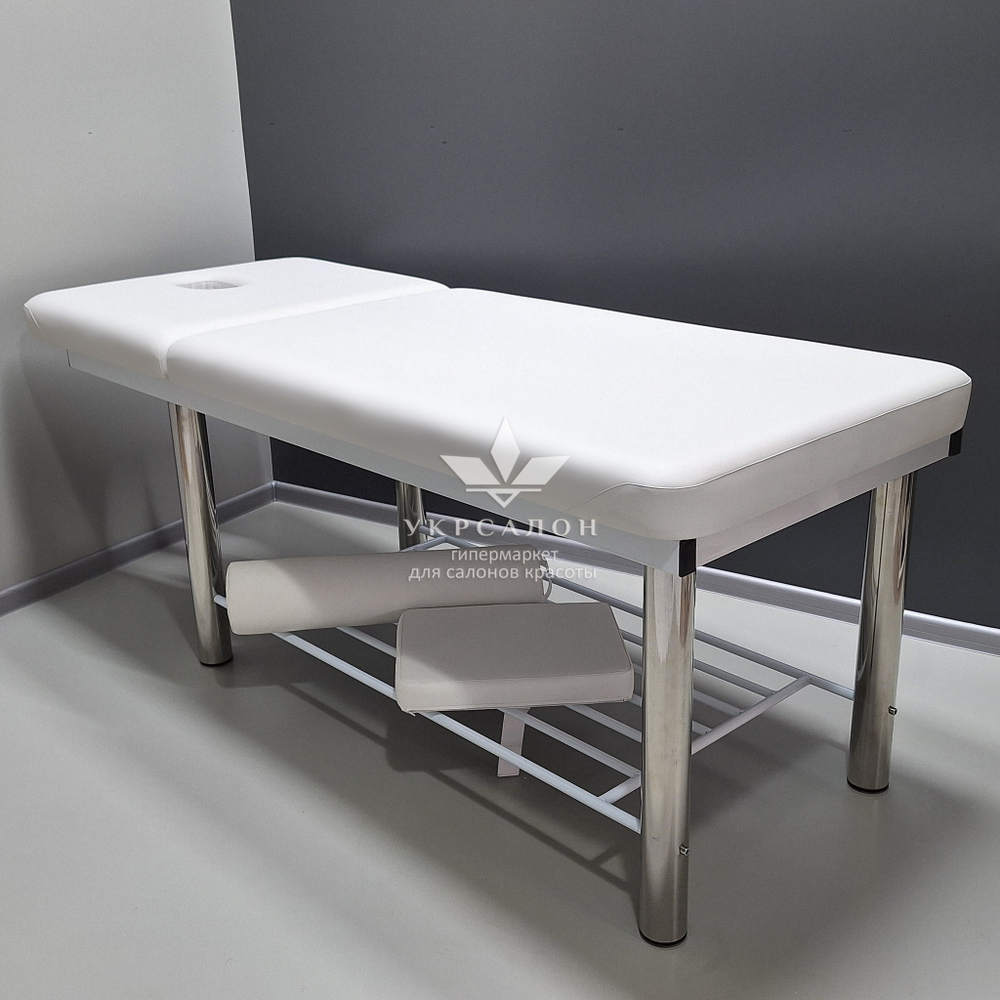 Кушетка масажна стаціонарна КR-75 White