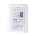 Пододеяльник Страйп Сатин Однотонный Отель белый 100% Хлопок 3x3 P3CTH037150210