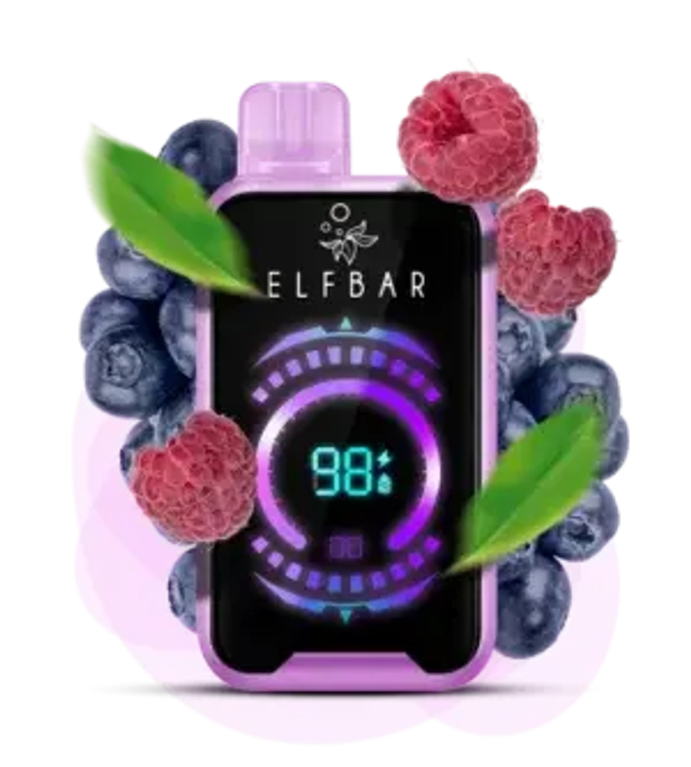 Elf Bar Raya D2 - Blueberry Raspberry (5% nic)