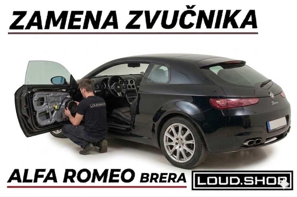 Komplet Zvučnika Alfa Romeo Brera