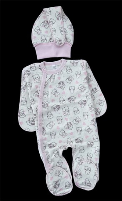 Чоловічок із шапочкою "Кицюня", футер ТМ “Ua” (56 см)