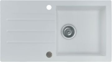 Кухонна мийка KERNAU KGS A 50 1B1D PURE WHITE