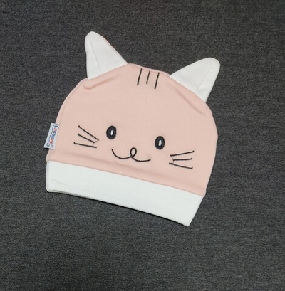 Шапочка "Cats", бавовна ТМ "Cramerr" (0-6 міс)