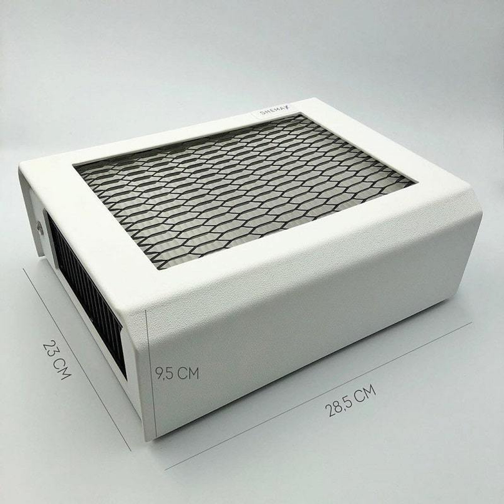 Настольная вытяжка для маникюра с фильтром SheMax, 66 ватт