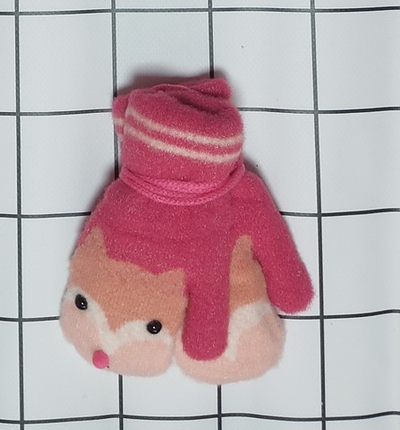 Рукавиці "Білочка", вовна (2-4 роки)