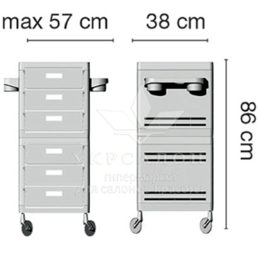 Парикмахерская тележка Ceriotti MY
